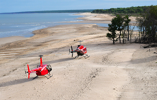 Helicopter Fishing