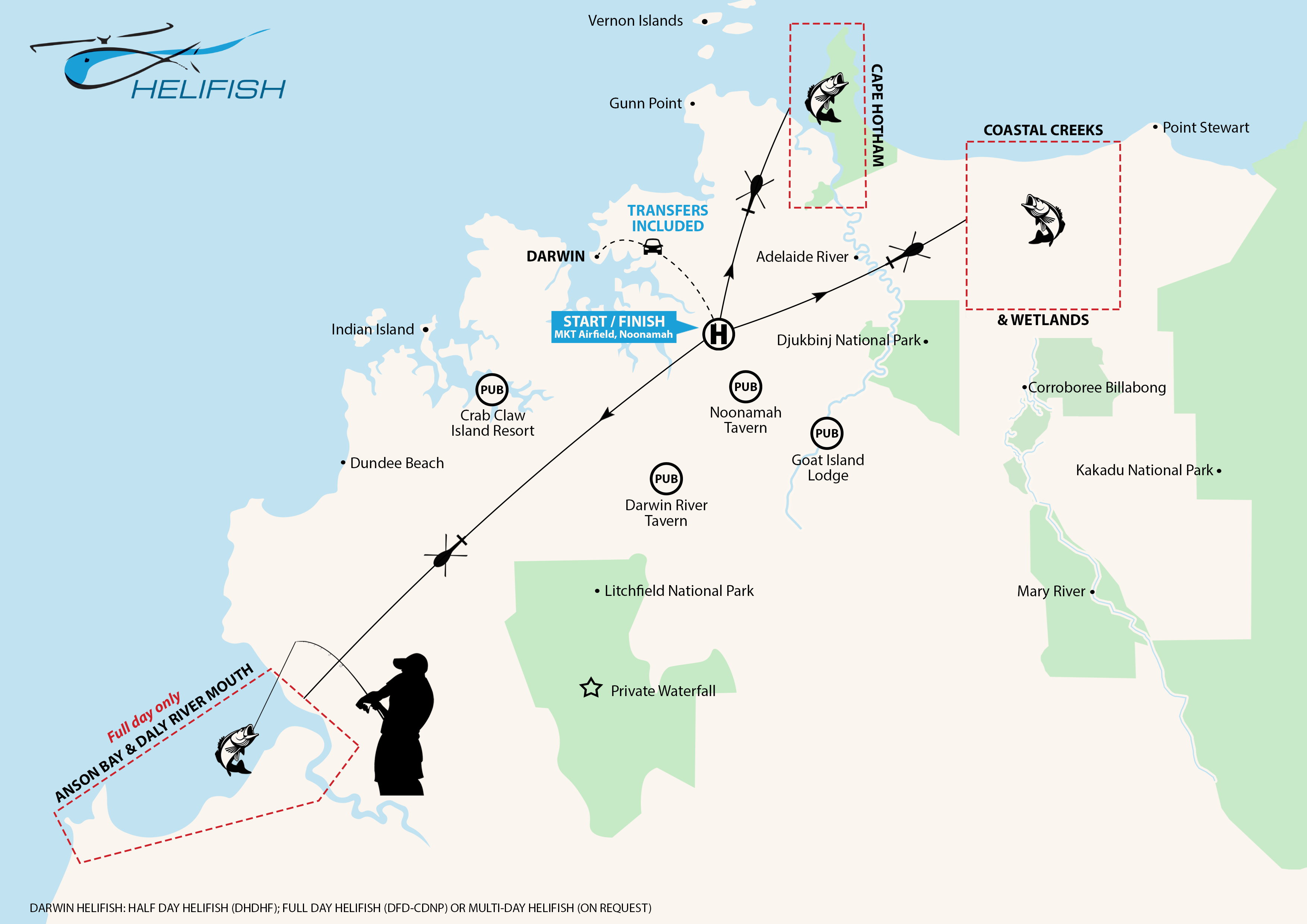 Helicopter Fishing Tours, Helicopter Fishing Packages