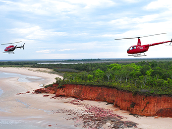 Helis at Red Cliffs